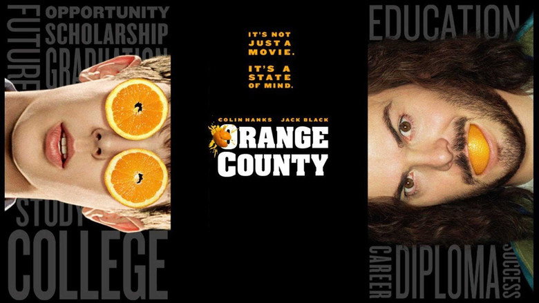 Fotograma de Orange County (colgado, pringado y sin carrera)