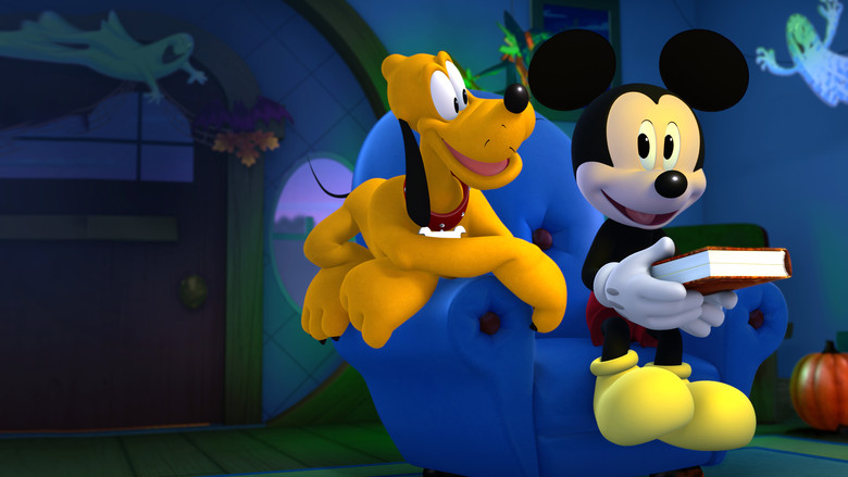 Fotograma de Mickey y las dos brujas