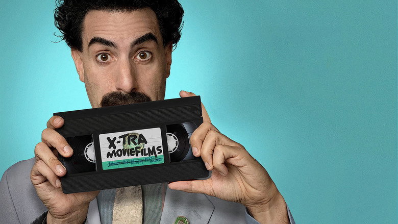 Fotograma de Borat. Cinta VHS con material considerado ''sub-aceptable'' por el Ministerio de Censura y Circuncisión de Kazajistán