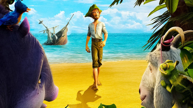 Fotograma de Robinson, una aventura tropical