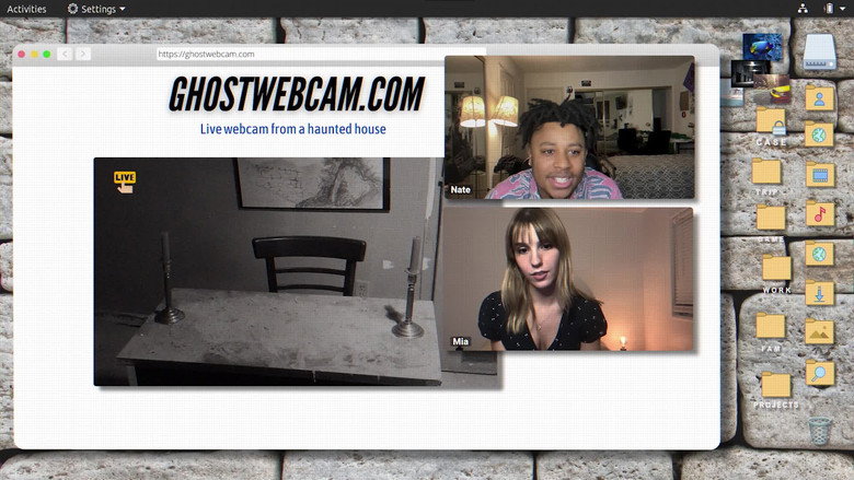 Fotograma de Ghost Webcam