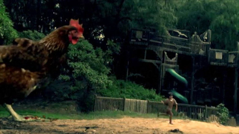 Fotograma de Pollo jurásico