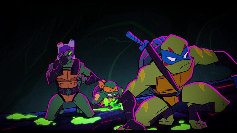 Fotograma de El ascenso de las Tortugas Ninja: La película